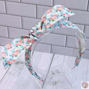 Hair accessories gift Flower Headband Bow Knot girls kids her 