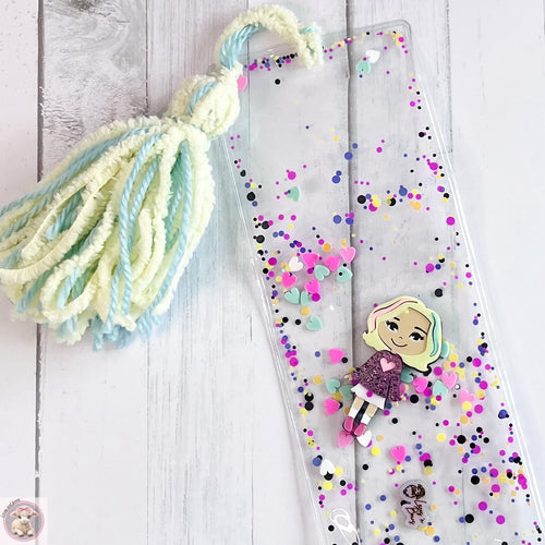 Edna Wednesday Bookmark Fun Glitter Book Tassel Reading Read 