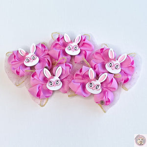 Bunny Sparkly Glasses Hair Clip