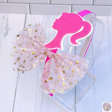 Load image into Gallery viewer, Barbie Headband girls her sparkly Hair Accessories Gift Christmas Birthday woman kids Children Pink 