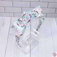 Load image into Gallery viewer, Unicorn Pattern Headband kids Hair Accessories girls girl Children Bow gift Christmas Birthday 