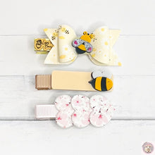 Load image into Gallery viewer, Bubble Bee (Winnie the Pooh) Hair Clips Set of 3