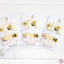 Load image into Gallery viewer, Bubble Bee (Winnie the Pooh) Hair Clips Set of 3