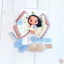 Load image into Gallery viewer, Pocahontas Hair Clips set of 4