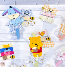 Load image into Gallery viewer, Winnie the Pooh Headband Hair Clips